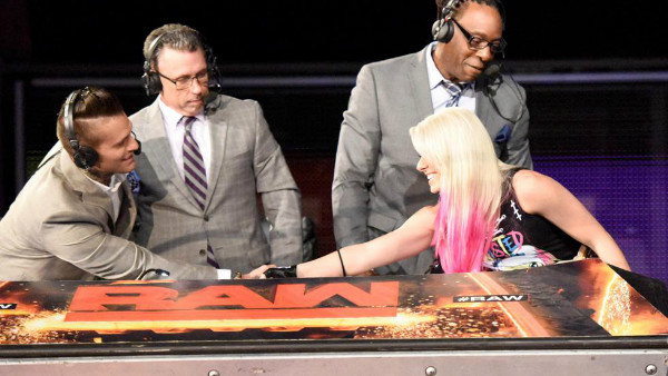 Booker T Corey Graves Michael Cole Alexa Bliss