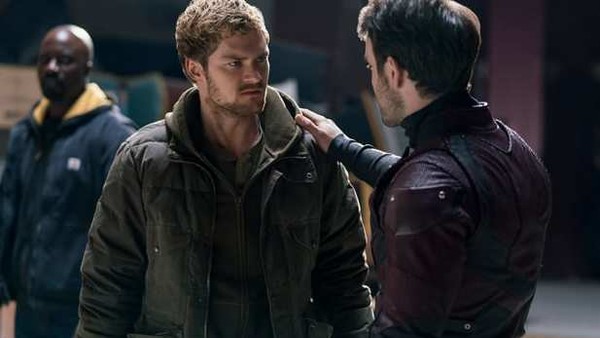 Iron Fist and Daredevil The Defenders