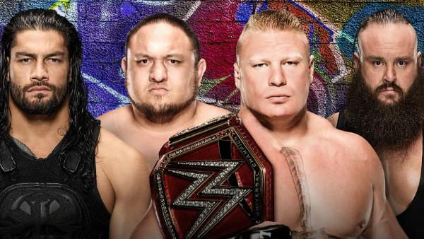 Brock Lesnar Braun Strowman Roman Reigns Samoa Joe
