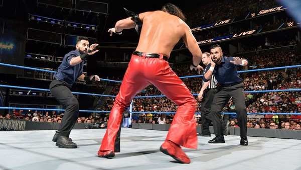 Shinsuke Nakamura Singh Brothers