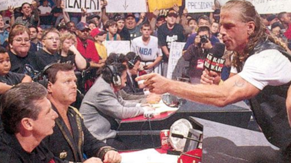 shawn michaels vince mcmahon