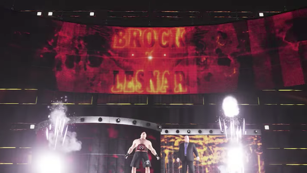 WWE 2K18 Brock Entrance