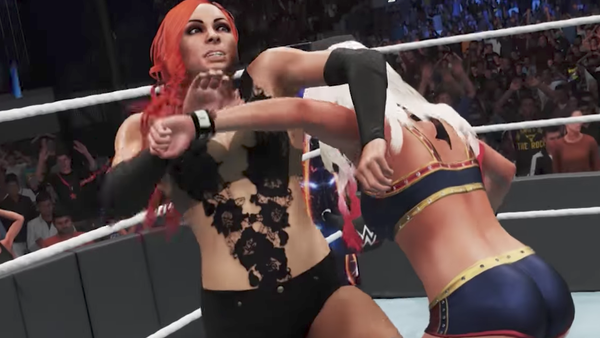WWE 2K18 Becky Lynch Alexa Bliss