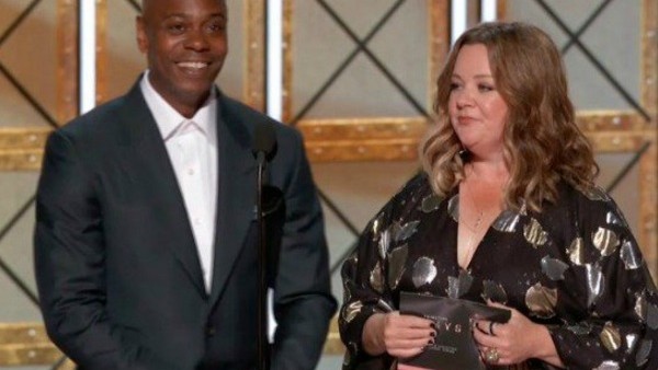 Emmys 2017 Dave Chappelle Melissa McCarthy