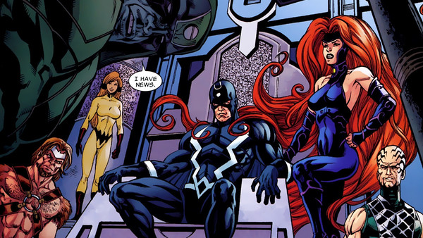 The Inhumans Marvel comics
