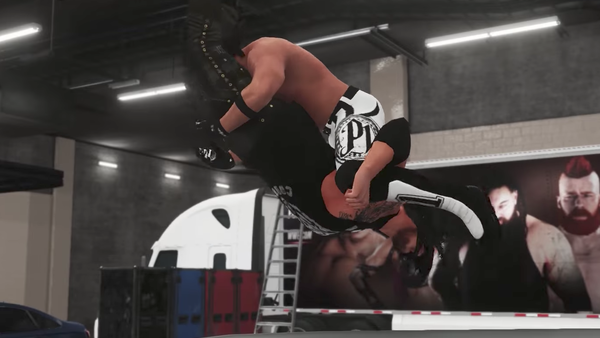 WWE 2K18 AJ Piledriver