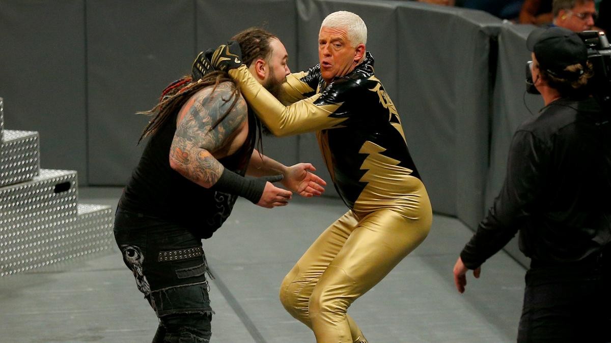 Goldust Wrestles As Dustin Rhodes On WWE Raw