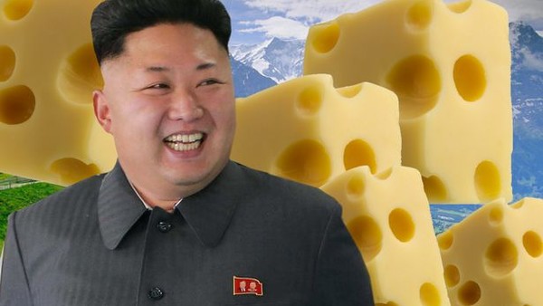 Kim Jong Un cheese