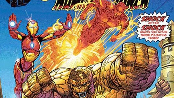 Marvel Legacy Two In One Thing Human Torch