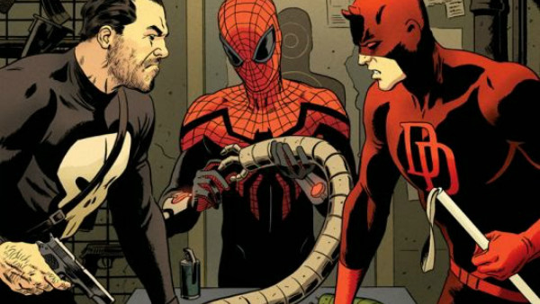 Punisher team up Superior Spider-Man Daredevil
