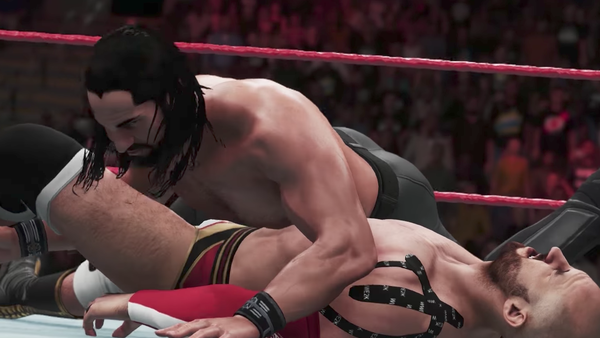 WWE 2K18 Rollins Cesaro