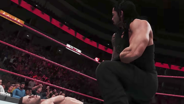 WWE 2K18 Reigns Cena