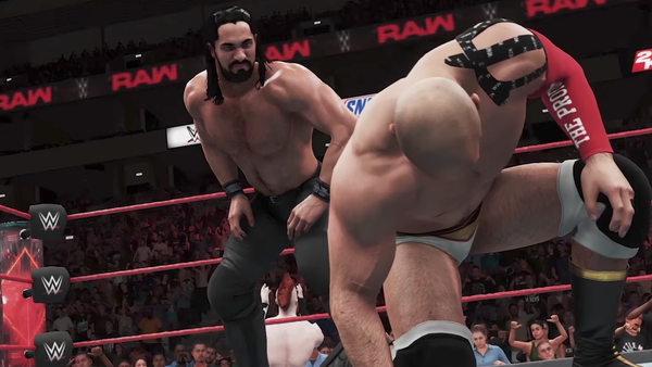 WWE 2K18 Rollins cesaro