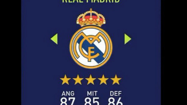 FIFA 18 Real Madrid