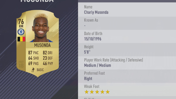 FIFA 18 Musonda