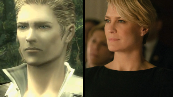 Metal Gear Solid The Boss Robin Wright
