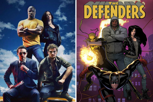 What Marvel S The Defenders Cast Look Like In The Comics
