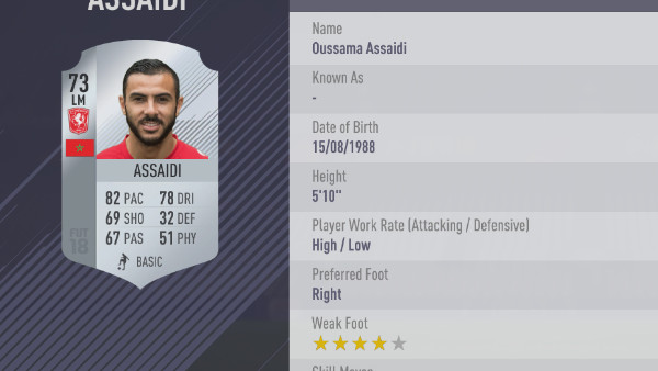 FIFA 18 Assaidi