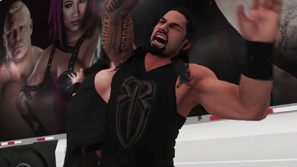 WWE 2K18 Roman Reigns Uppercut