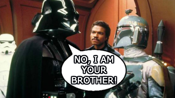 Darth Vader Boba Fett Brothers