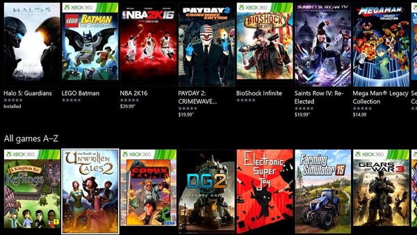 xbox one game pass