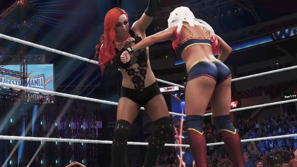 WWE 2K18 Becky Lynch Alexa