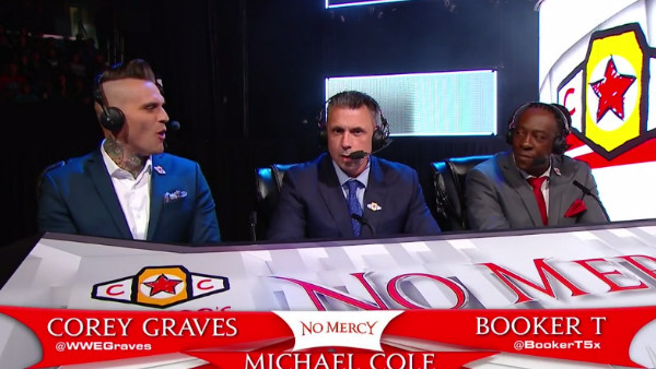 Corey Graves Michael Cole Booker T