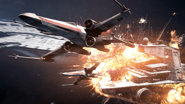 Star Wars Battlefront 2 X Wing