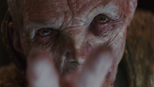 Star Wars The Last Jedi Trailer Snoke
