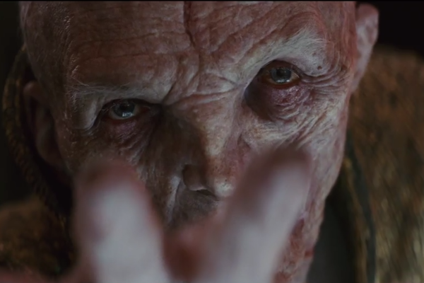 Star Wars The Last Jedi Trailer Snoke