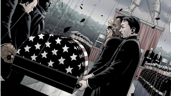 Captain America Funeral