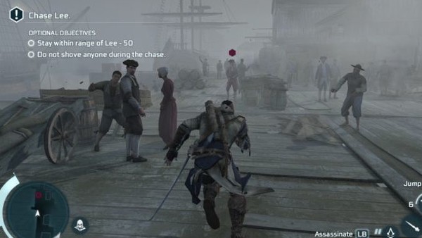 Assassin's Creed 3 chase