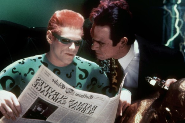 Jim Carrey Tommy Lee Jones Batman Forever