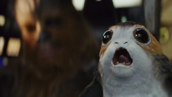 Star Wars The Last Jedi Trailer Chewbacca Porg