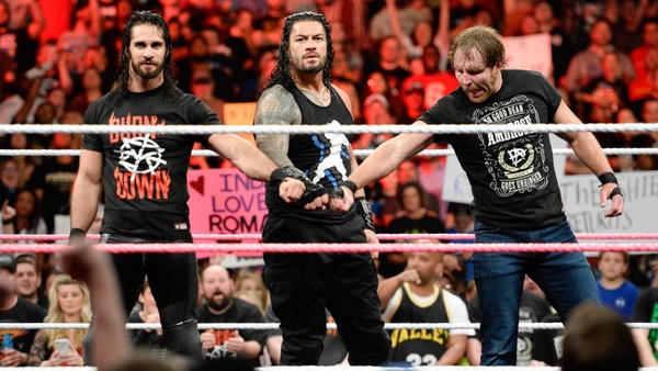 Raw Shield Seth Rollins Roman Reigns Dean Ambrose