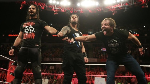Rollins Reigns Ambrose