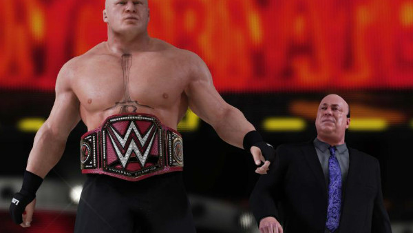 WWE 2K18 Brock Lesnar Paul Heyman