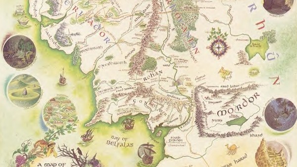 Map of Middle-Earth