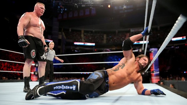 Brock Lesnar AJ Styles