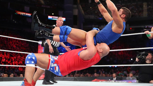 WWE Survivor Series 2017 Kurt Angle Bobby Roode