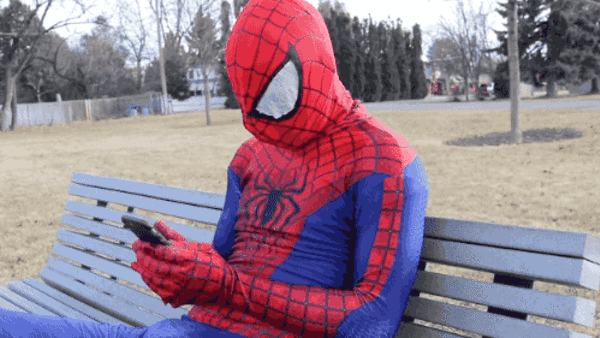 Spiderman phone