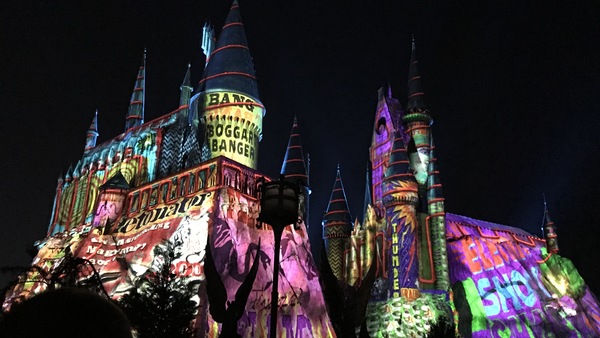 Harry Potter Hogwarts Castle Christmas Universal Orlando