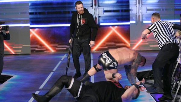 Sami Zayn Kevin Owens Randy Orton