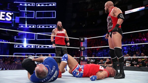 Survivor Series HHH Braun Strowman Kurt Angle Shane McMahon