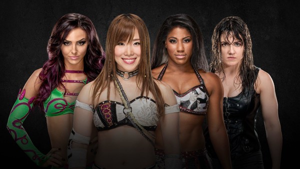 Peyton Royce Kairi Sane Ember Moon Nikki Cross