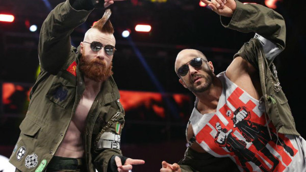 Sheamus Cesaro The Bar