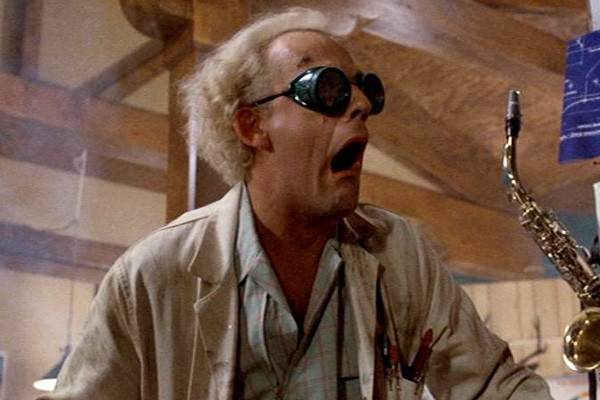 Doc Brown Back To The Future