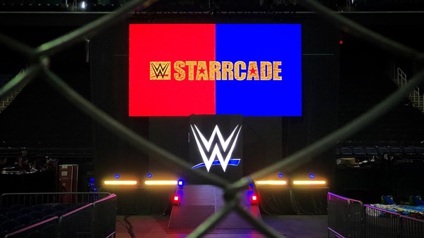 WWE Starrcade House Show set