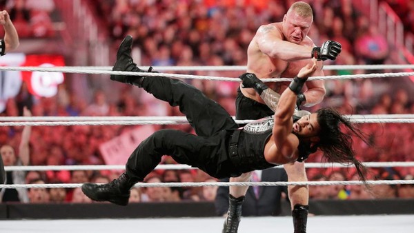 Roman Reigns Brock Lesnar WrestleMania 31