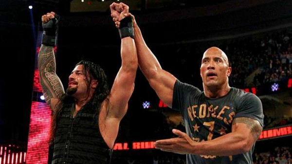 The Rock Roman Reigns